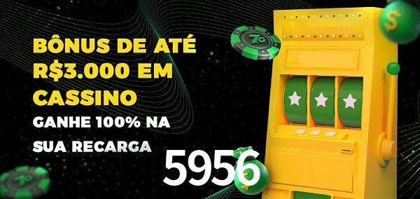 5956 melhor bônus de depósito